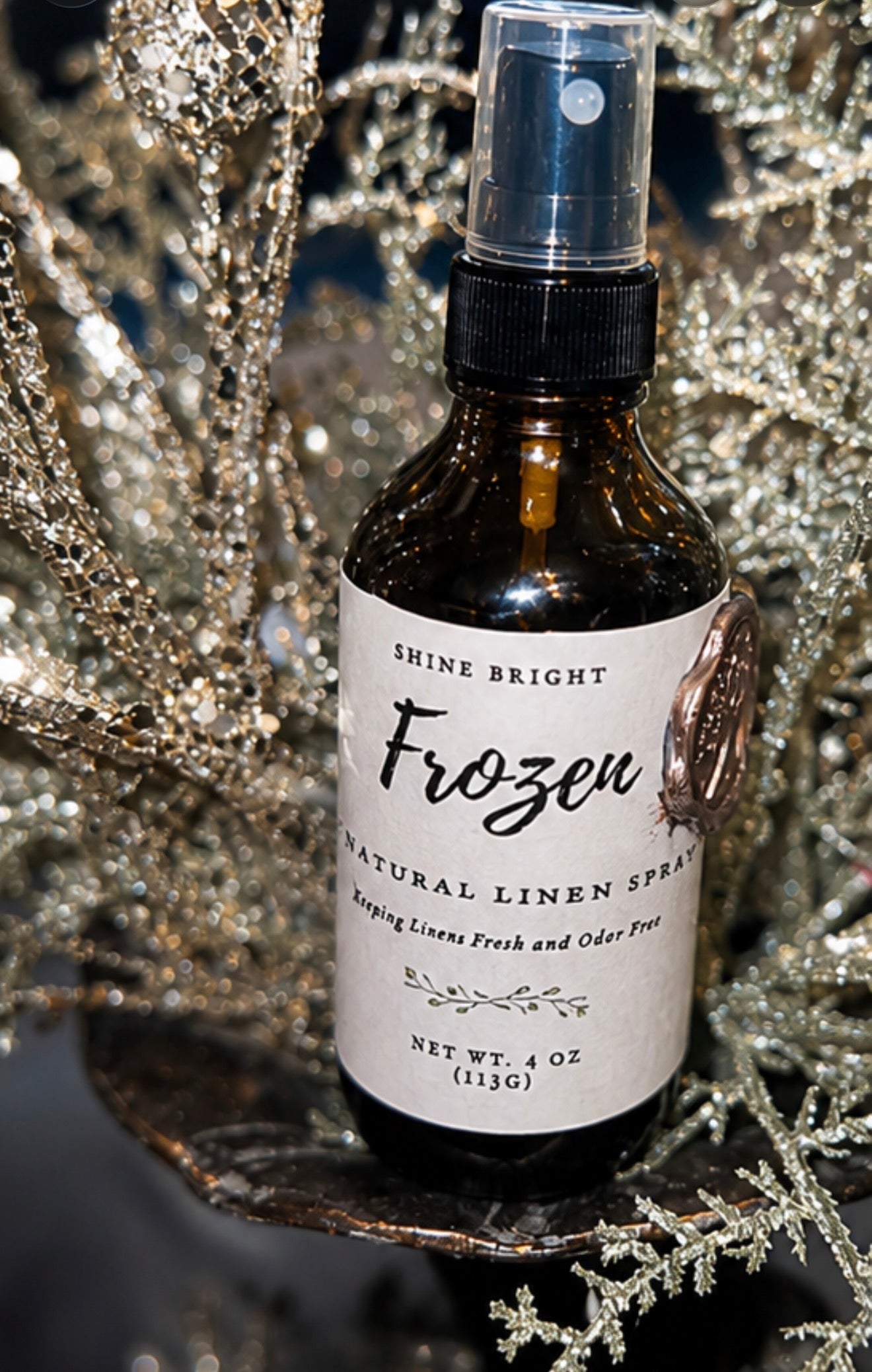 Pillow and Linen Spray with Essential Oils 4oz-SHINE BRIGHT-Multiple Scents Available